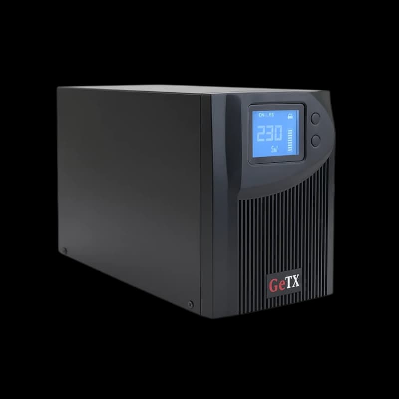 UPS Getx 1000va, 1KV Online - GXK-1-1-1-CO (LCD, Battery 12V-9A *2)