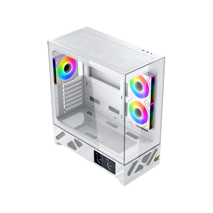 Case Xigmatek Alphard Pro Arctic Mid Tower Case - White - Image 6