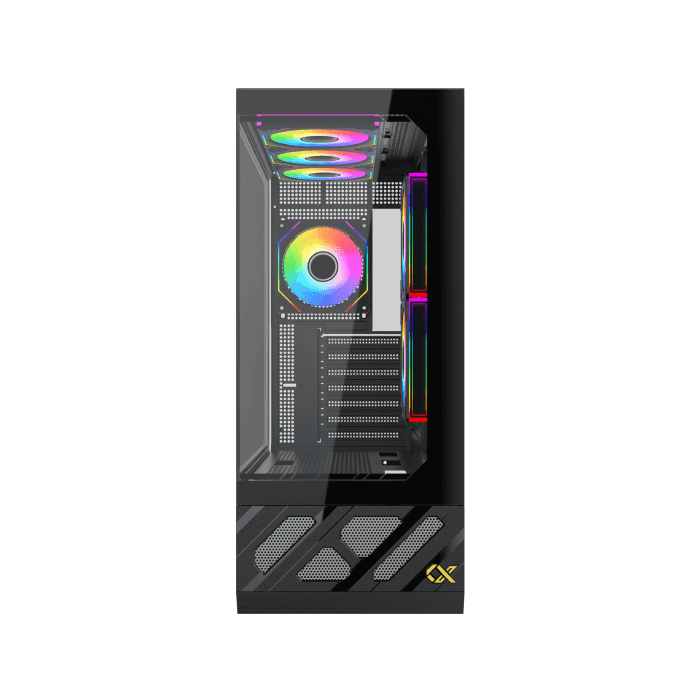 Case Xigmatek Alphard Pro Mid Tower Case - Black - Image 3