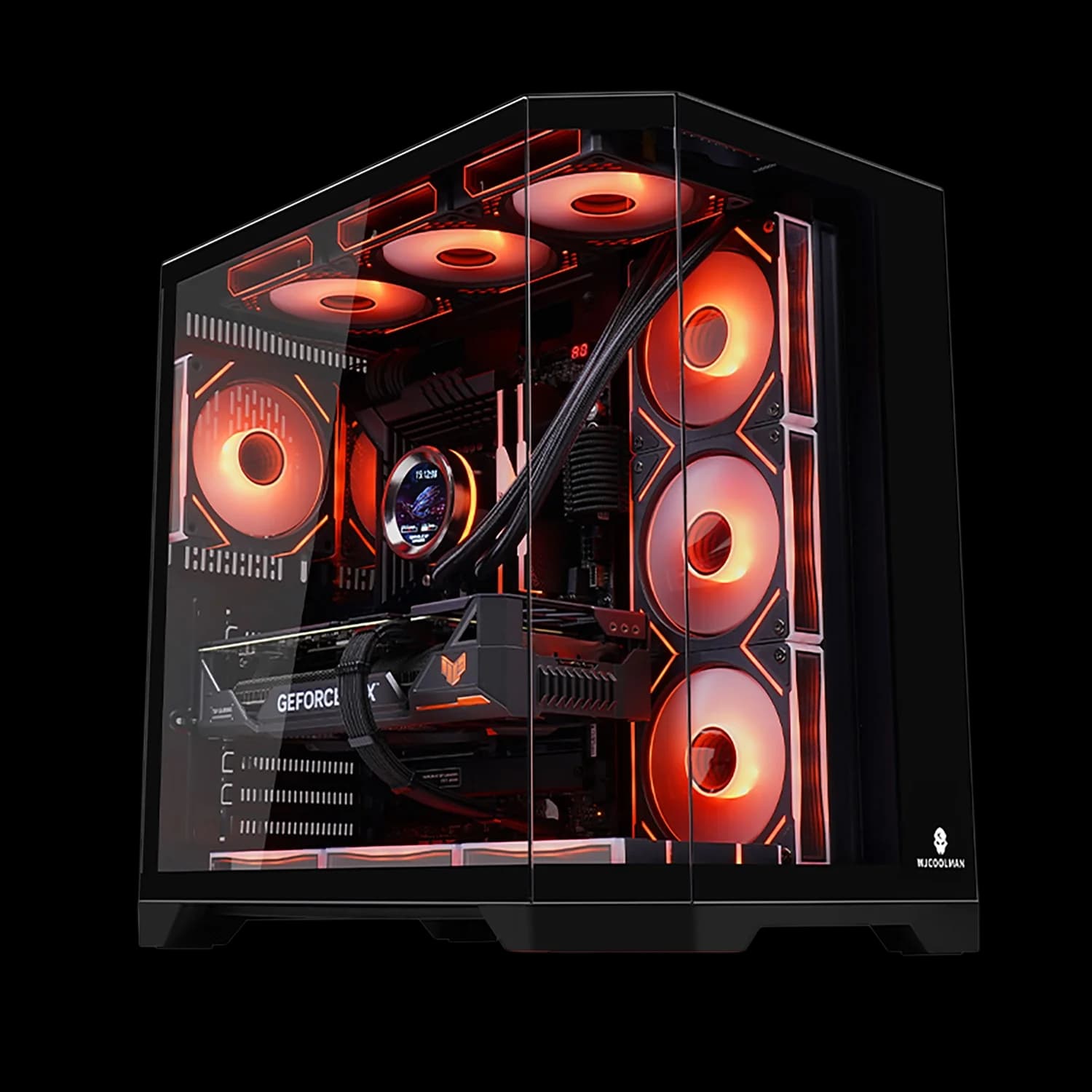 Case WJCOOLMAN Dreamer Plus Panoramic Mid-Tower Case