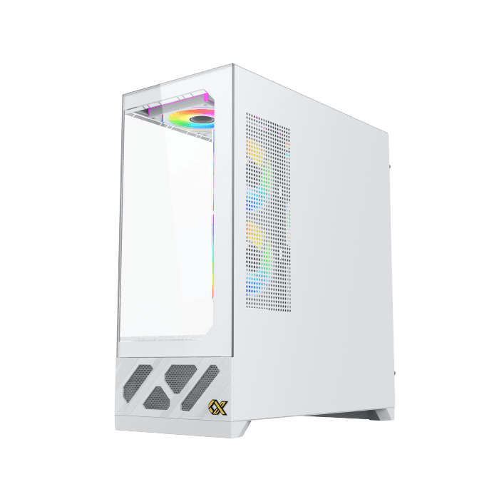 Case Xigmatek Alphard Pro Arctic Mid Tower Case - White - Image 5