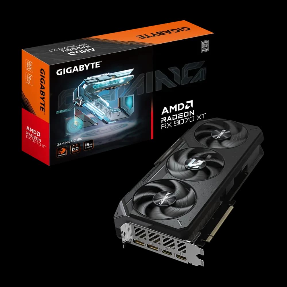 GIGABYTE Radeon RX 9070 XT GAMING OC 16G Graphics Card