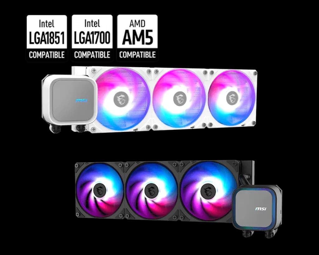 MSI MAG CORELIQUID A13 360 AIO CPU Liquid Cooler