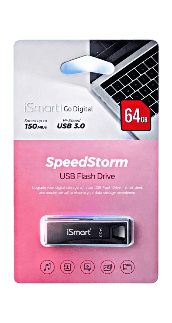 iSmart Go Digital Speedstorm USB 3.0 Flash Drive