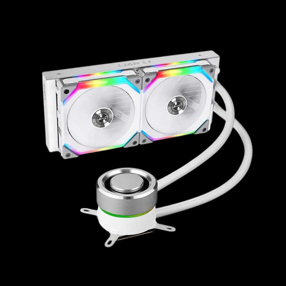 Lian Li Galahad AIO UNI FAN SL Edition 240 White - UNI FAN SL120 Edition - GA-240SLB