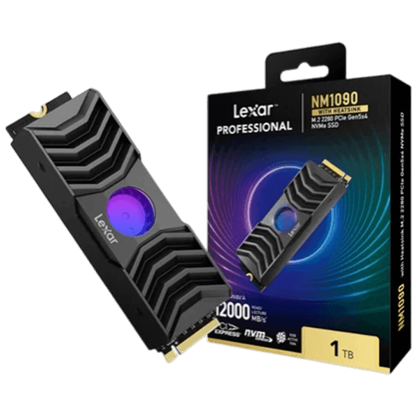 Lexar Professional NM1090 1TB PCIe Gen5 NVMe M.2 SSD