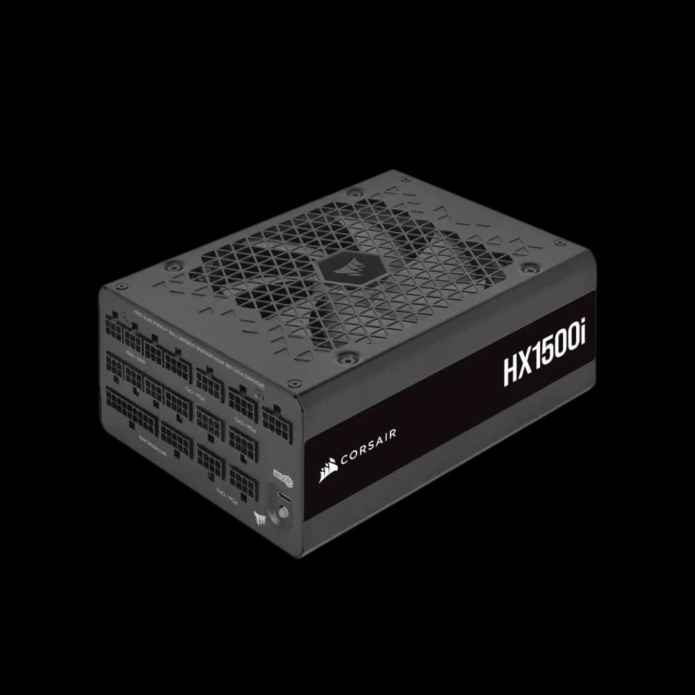 Corsair HX1500i (1500W, Platinum, Fully Modular, Zero RPM)