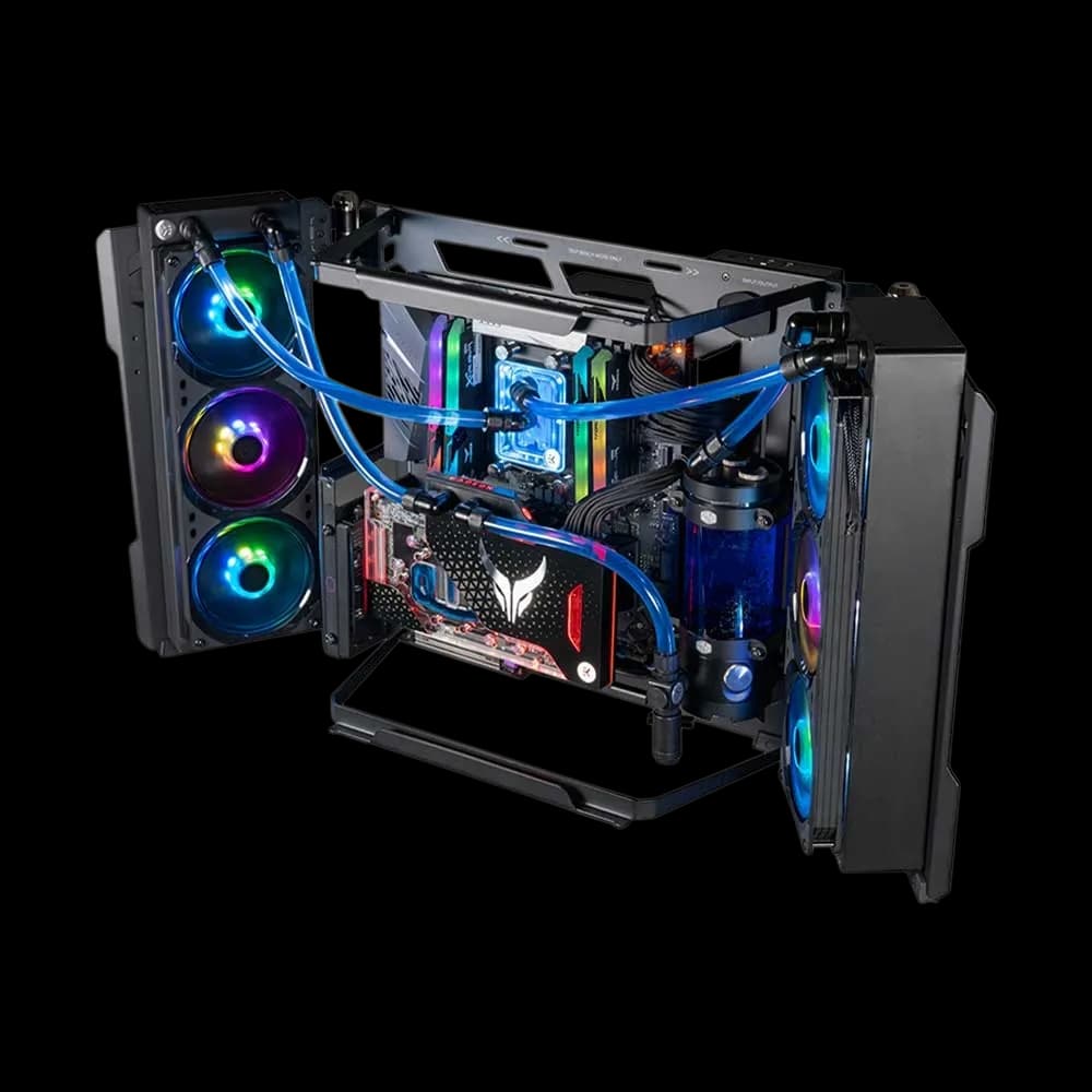 Cooler Master MasterFrame 700 Customizable Open-air Frame PC Case, Convert Between a Showcase PC Chassis