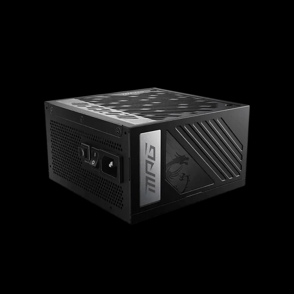 MSI MPG A1000G PCIE 5 & ATX 3.0 Gaming Power Supply, Full Modular, 80 Plus Gold Certified 1000W, Compact Size, ATX PSU