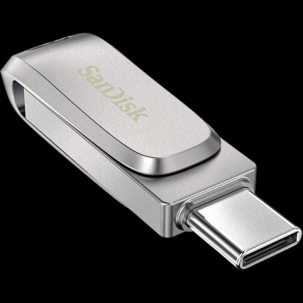 SanDisk Ultra Dual Drive Luxe USB Type-C & Type-A Flash Drive – 1TB - Image 1