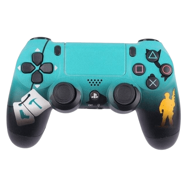 PS4 Dualshock 4 Wireless Controller (Fortnite Teal) - Image 1