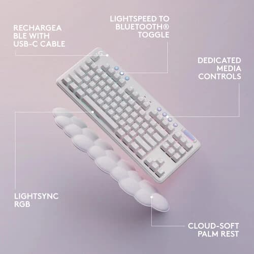 Logitech G715 TKL Wireless Mechanical Gaming Keyboard - Image 4