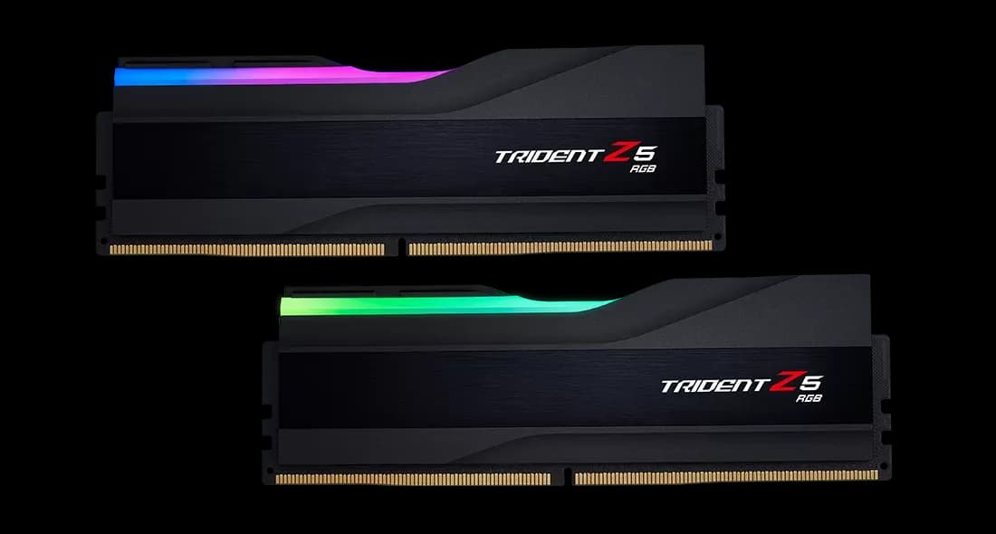 RAM G Skill G.Skill Trident Z5 RGB 64GB (2 x 32GB) DDR5-6400MHz CL32 Black