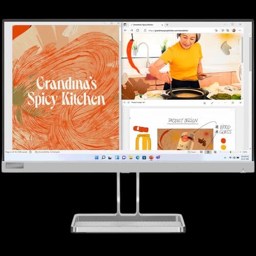 Lenovo L22i-40 21.5 Monitor (Cloud Gray)