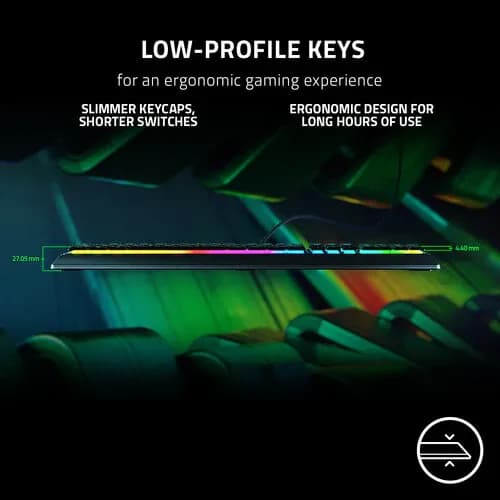 RAZER ORNATA V3 Keyboard Black - Image 6