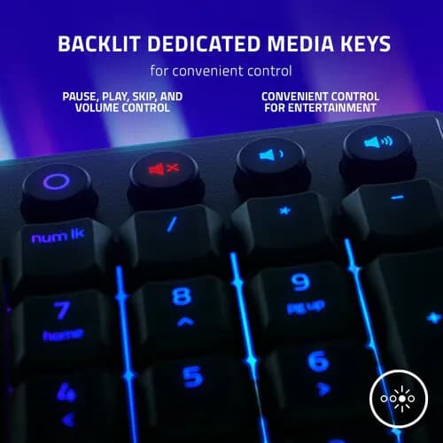 RAZER ORNATA V3 Keyboard Black - Image 7