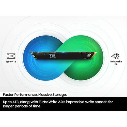 Samsung 990 EVO Plus 1TB PCIe 4.0×4 / 5.0×2 NVMe M.2 (Up to 7150 MB/s) - Image 7