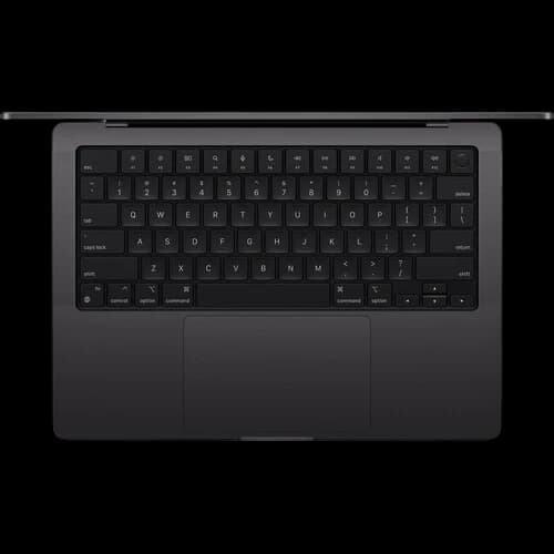 Apple 14.2" MacBook Pro M4 Max chip 14-core CPU - 36GB RAM - 1TB SSD - 32‑core GPU - Arabic (Space Black) - Image 2