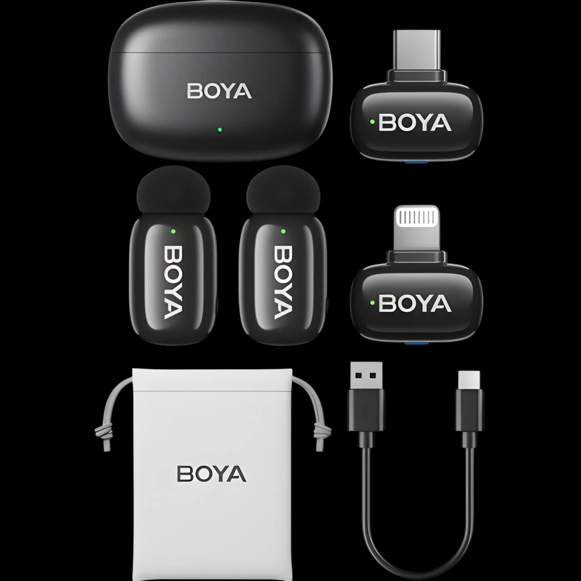 BOYA mini (MINI-12) 2-Person Wireless Microphone System