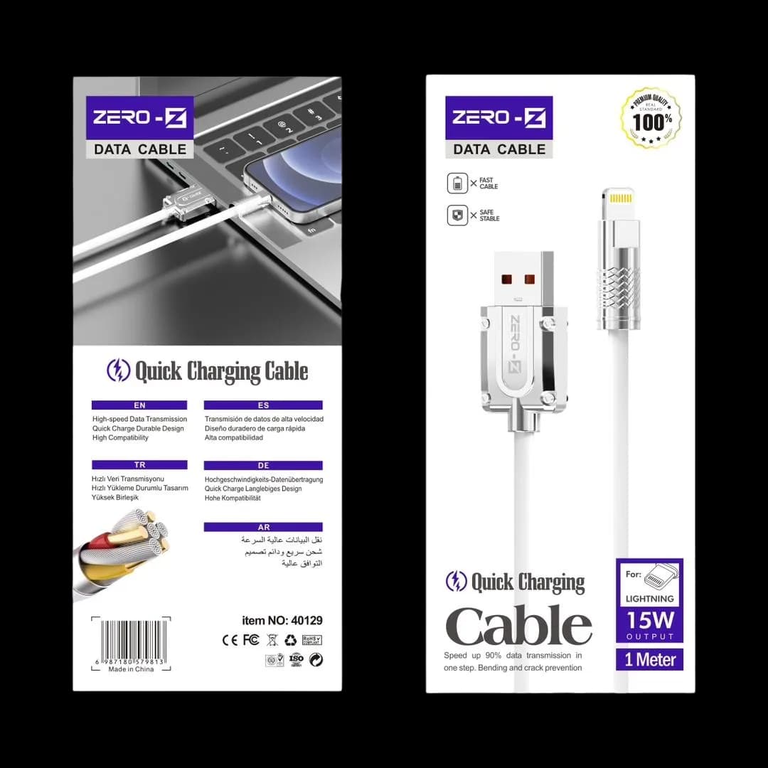 ZERO-Z USB to Lightning Data Cable