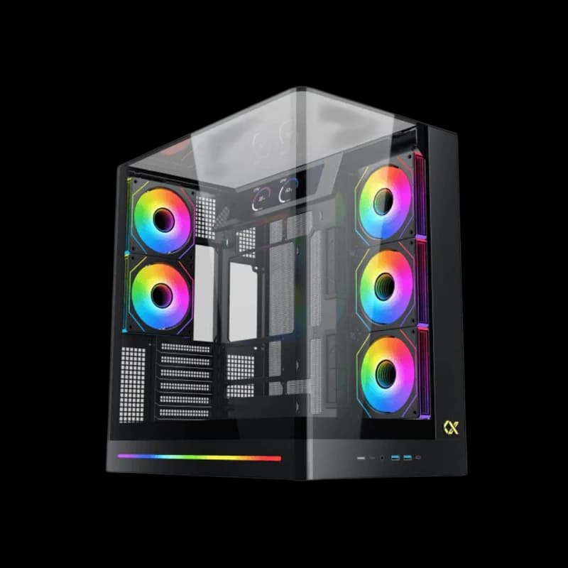 Case Xigmatek Pano II Mid Tower Case - Black