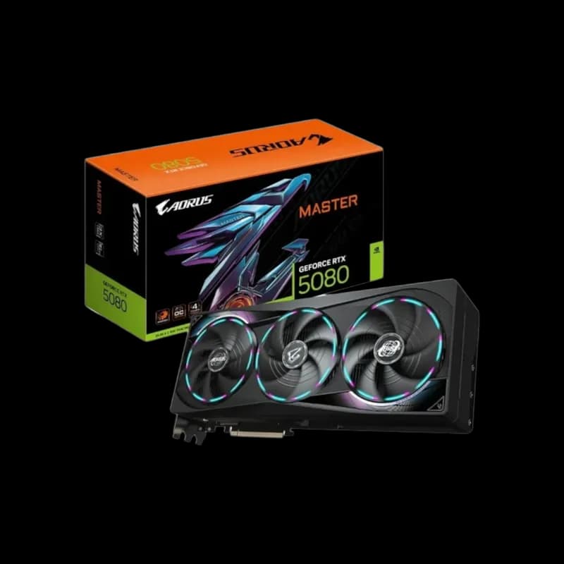 GIGABYTE AORUS GeForce RTX™ 5080 MASTER 16GB