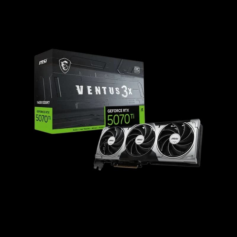 MSI GeForce RTX™ 5070 Ti 16GB VENTUS 3X OC