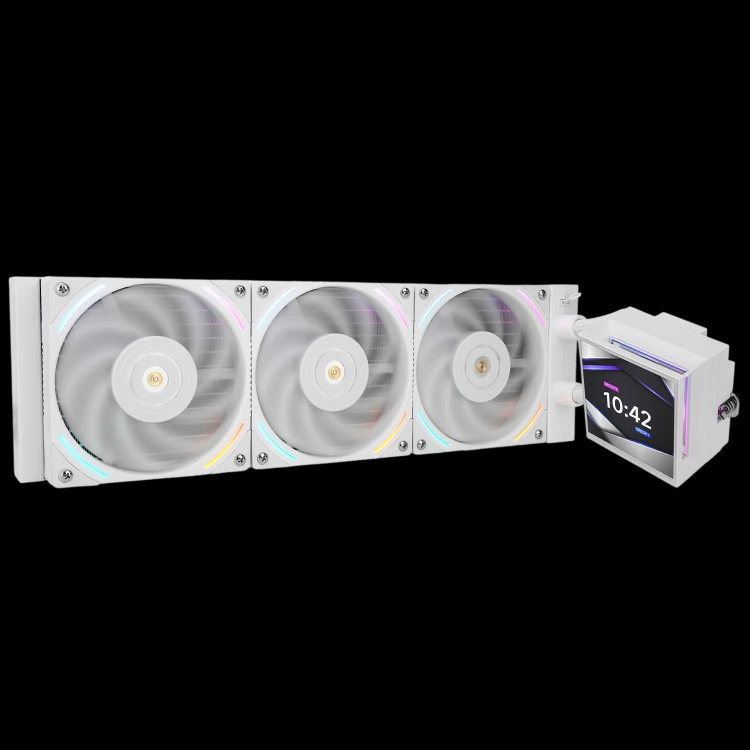 Thermalright Hyper Vision 360 White Liquid CPU Cooler