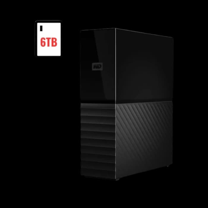 WD My Book 6TB Desktop External Hard Drive