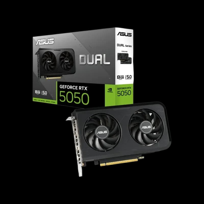 ASUS Dual GeForce RTX™ 5050 8GB GDDR6 OC Edition