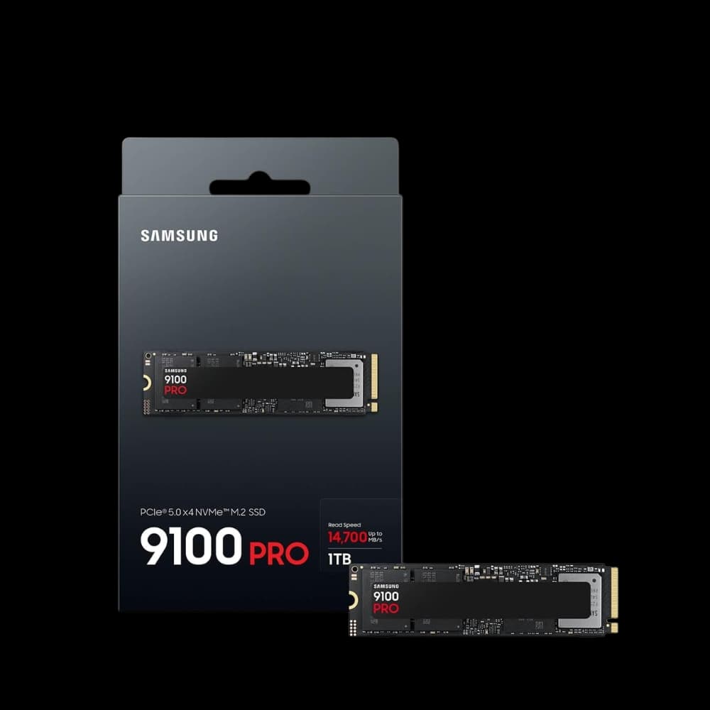 SAMSUNG 9100 PRO 1TB NVMe M.2 PCIE5 SSD