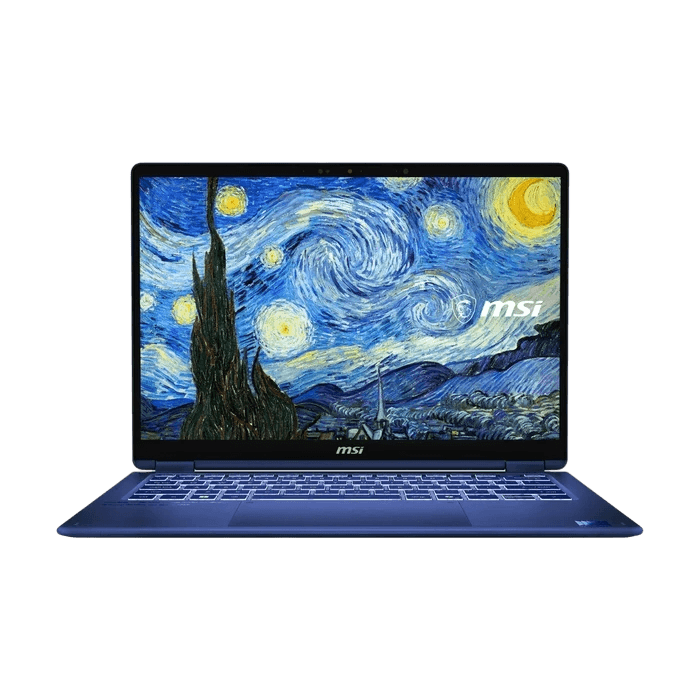 MSI Prestige 14 Flip AI+ Vincent van Gogh Edition, Intel Core Ultra X9-378H, RAM 32GB, SSD 1TB, Intel Arc Graphics, 14 FHD+ OLED 60Hz Touchscreen, Starry Night - Image 1