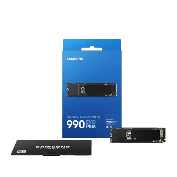 SAMSUNG 990 EVO Plus 4TB, PCIe 4.0, 7,150Mb/s, NVMe - Image 1