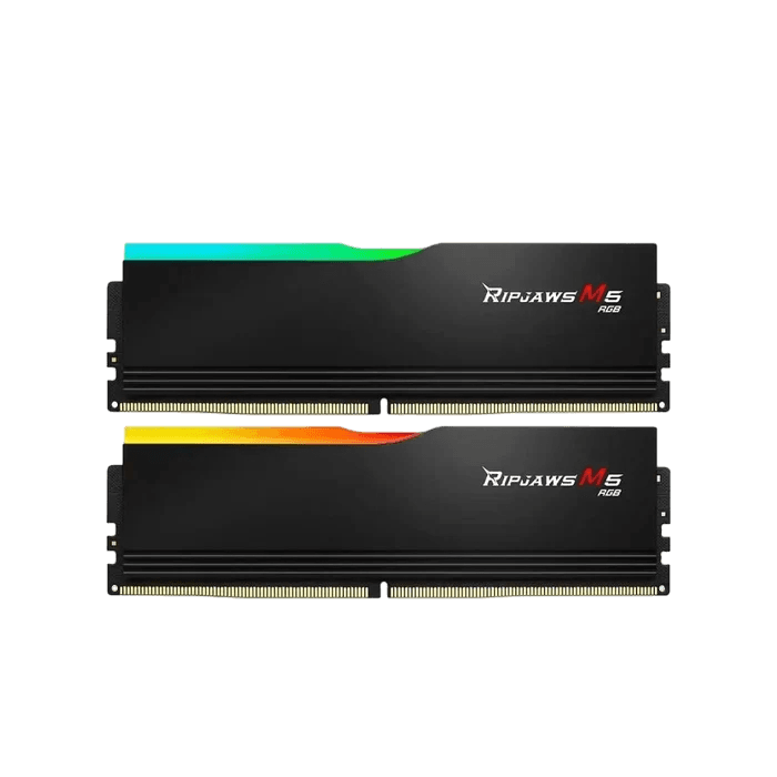 G SKILL Ripjaws M5 RGB DDR5 96GB (2x48GB) 6000MHz CL30 - Black - Image 1