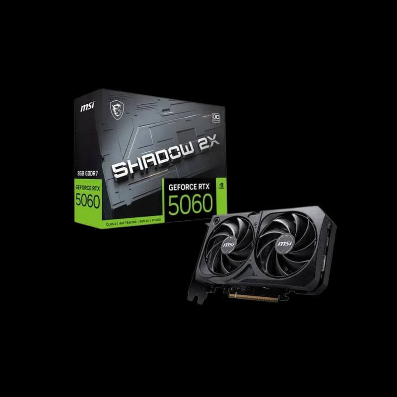 MSI GeForce RTX 5060 SHADOW 2X OC - 8GB