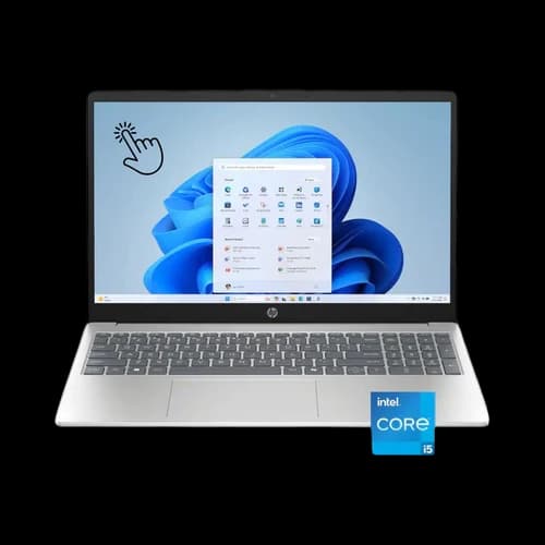 HP 15-FD0215DX, Intel Core i5-1334U , RAM 16GB, SSD 512GB, Intel Graphics, 15.6 Inch FHD, Silver