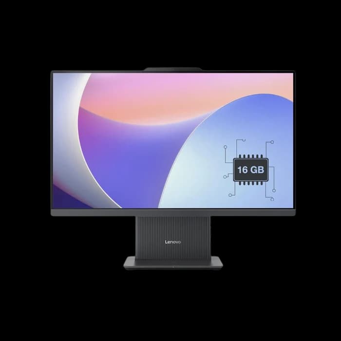 All in One Lenovo IdeaCentre 24IRH9 - (110476), Intel Core i7-13620H, RAM 16GB, SSD 1TB, Intel® UHD Graphics, 24 FHD IPS, Black