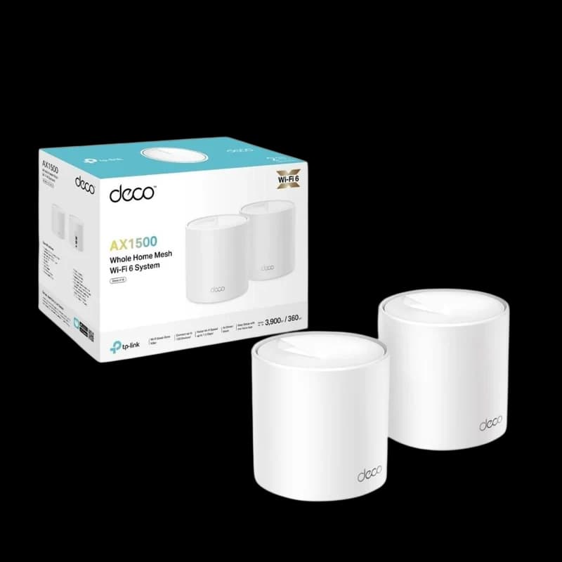 TP-Link Deco X10 AX1500 Wi‑Fi 6 Mesh System – 2 Pack