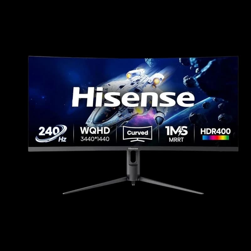 Hisense 34G6Q 34 2K (3440x1440) 240Hz 1Ms Fast VA Curved