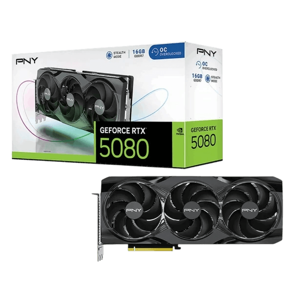 PNY GeForce RTX 5080 TRIPLE - 16GB - Image 3