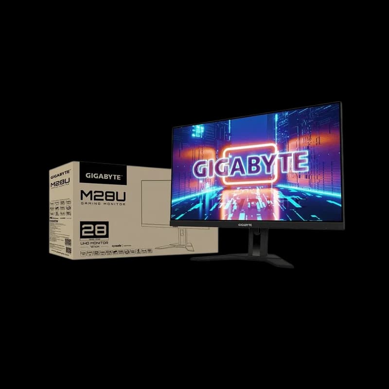 Gigabyte M28U , 28 inch , 4K (3840 x 2160) 1Ms 144Hz IPS Flat, Gaming Monitor