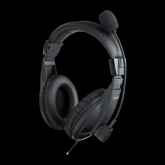 Rapoo H150S Wired Headset - Black