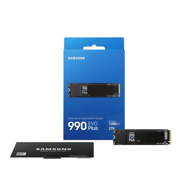 SAMSUNG 990 EVO Plus 2TB, PCIe 4.0, 7,150Mb/s, NVMe - Image 1