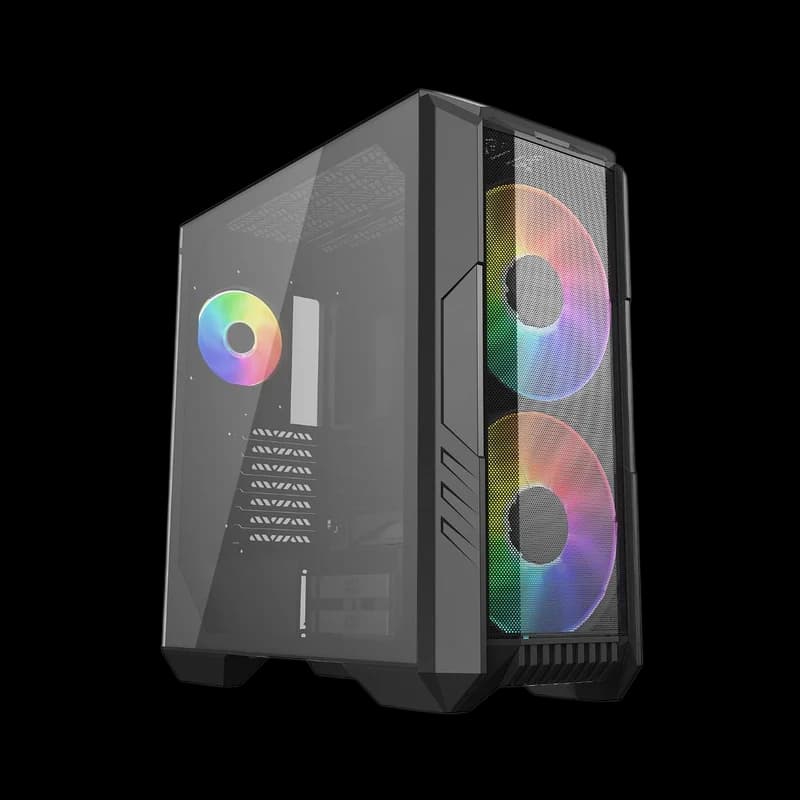 Case COOLER MASTER HAF 500 Mid Tower 3 Fan - Black