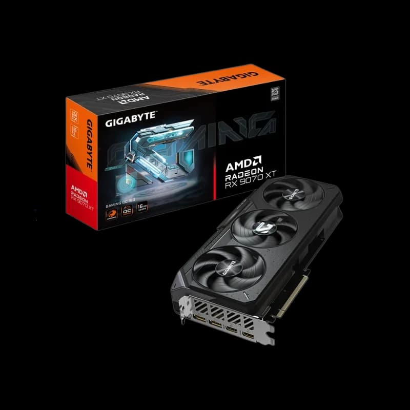 Graphics Card GIGABYTE Radeon™ RX 9070 XT GAMING 16GB