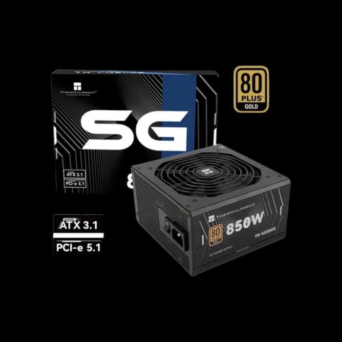 Thermalright SG850S 850W 80+ Gold Power Supply, Black
