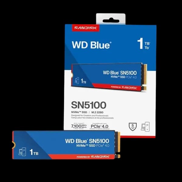 WD Blue SN5100 1TB NVMe SSD