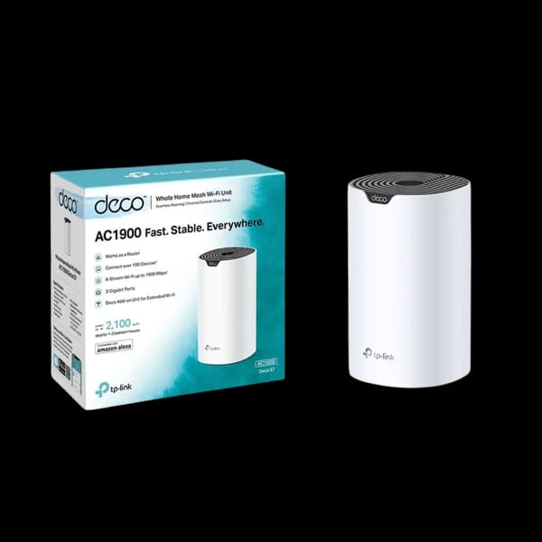 TP-Link Deco S7 AC1900 Whole Home Mesh Wi-Fi 5 System 1-Pack