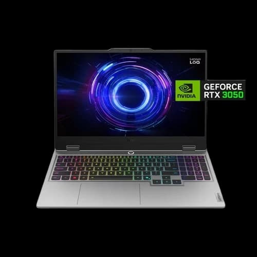 Lenovo LOQ 15IRX9 - (72PS) Intel Core i7-13650HX, RAM 16GB, SSD 512GB, RTX 3050 6GB, 15.6 Inch FHD IPS 144Hz, Luna Gray