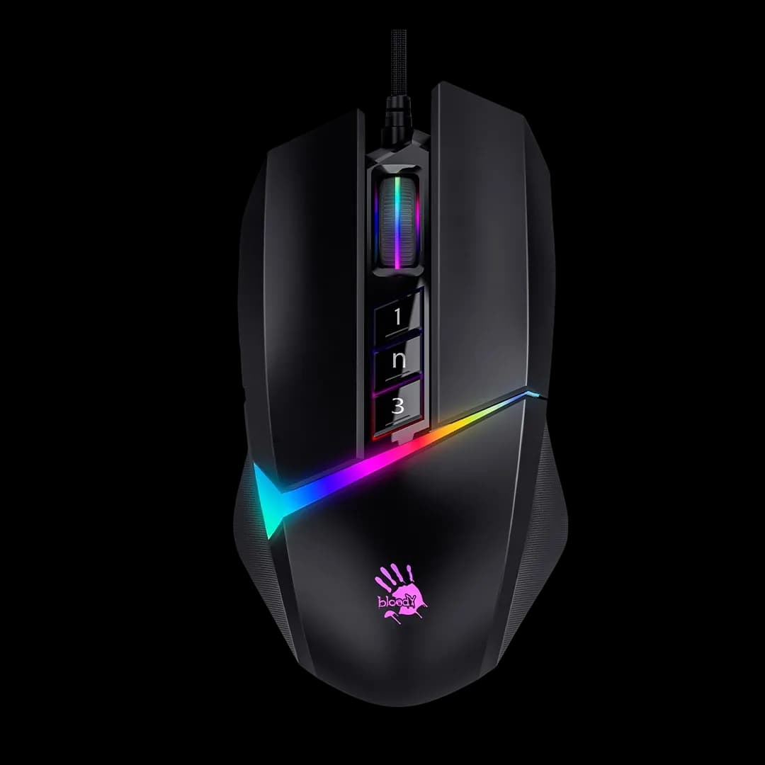 Bloody W60 Max RGB Gaming Mouse